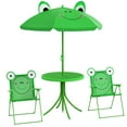 thumbnail image 1 of Kids Furniture Folding Kids Table and Chair Set for Garden, Backyard, Green,Baby Nursery Furniture, 1 of 5