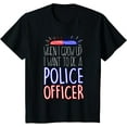 thumbnail image 1 of Kids Future Police Officer T-Shirt, 1 of 4