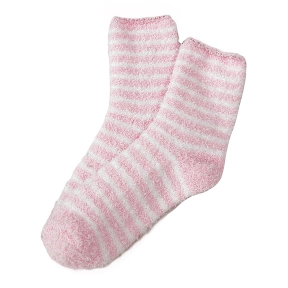 Kids Fuzzy Socks, Winter Socks for Women, Soft Fluffy Home Sleeping Socks, Cozy Warm Slipper Socks, Fuzzy Socks for Girls(E, A Pair)