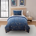 thumbnail image 1 of Kids Galaxy Bed in a Bag 5 Piece Comforter, Sham & Sheet Set Twin, 1 of 7
