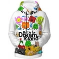 thumbnail image 1 of Kids Game Battle for Dream Island Bfdi Pullover Hoodies Unisex 3D Printed Hoodie Sweatshirt for Boys Girls, 1 of 7