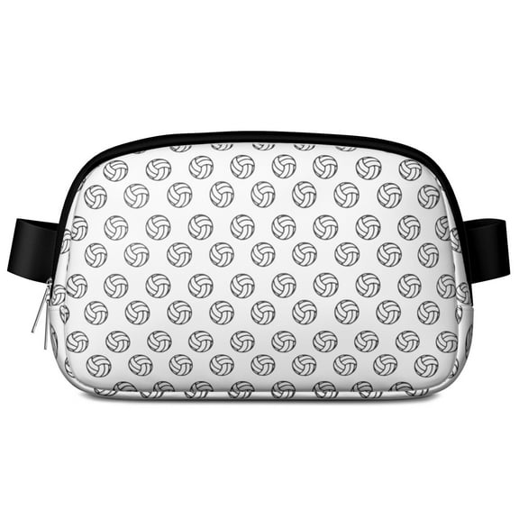 Kids Game Day Fanny Pack – Sports-Themed Waist Bag with Ball Prints for Boys, Teenagers, and Team Players
