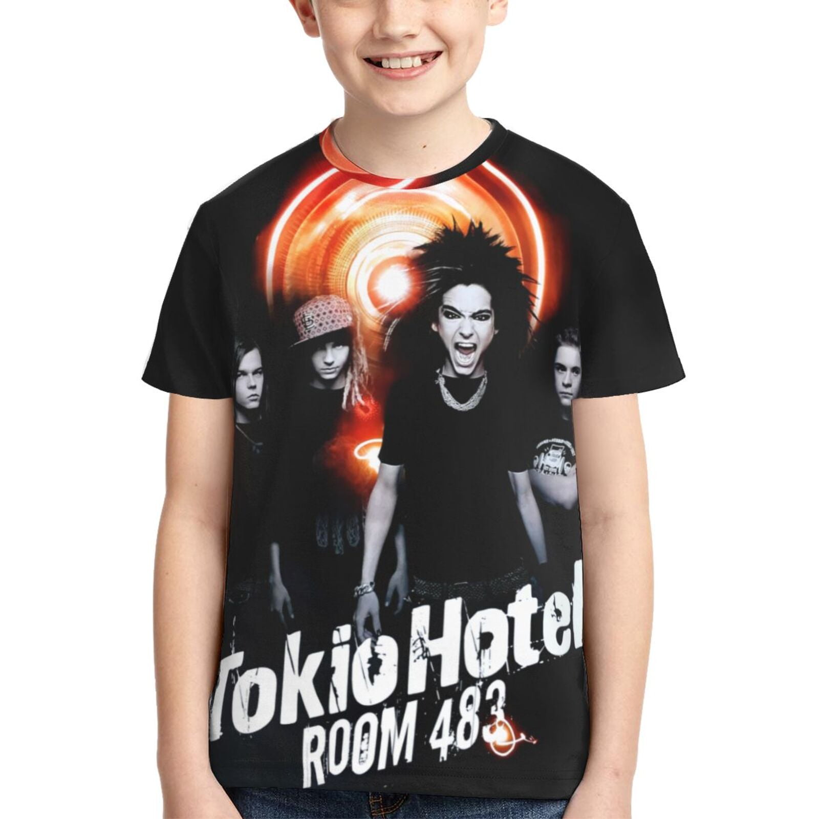 Kids Game Tokio Hotel T-Shirts Youth 3D Print Short Sleeve Kid's