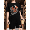 thumbnail image 1 of Kids' Gamer Pattern Shorts Outfit Set, 1 of 8