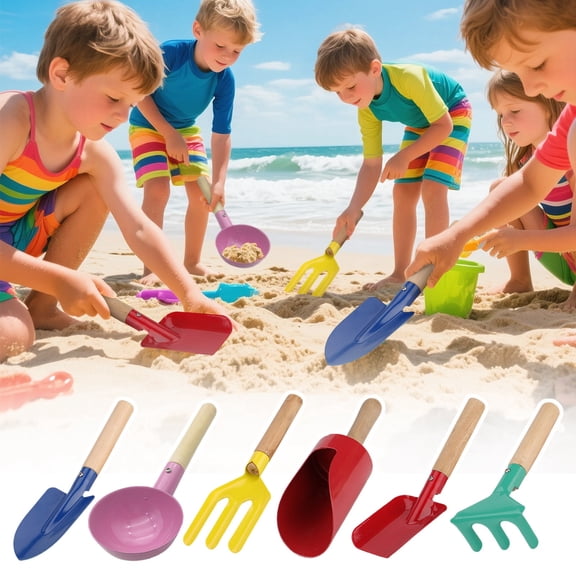 Kids Gardening Kit, Metal Outdoor Tools, Portable Educational Set, 21cm, Child, Garden, Nature, Flowers, Backyard, Sandbox, Gift, Hand Tool