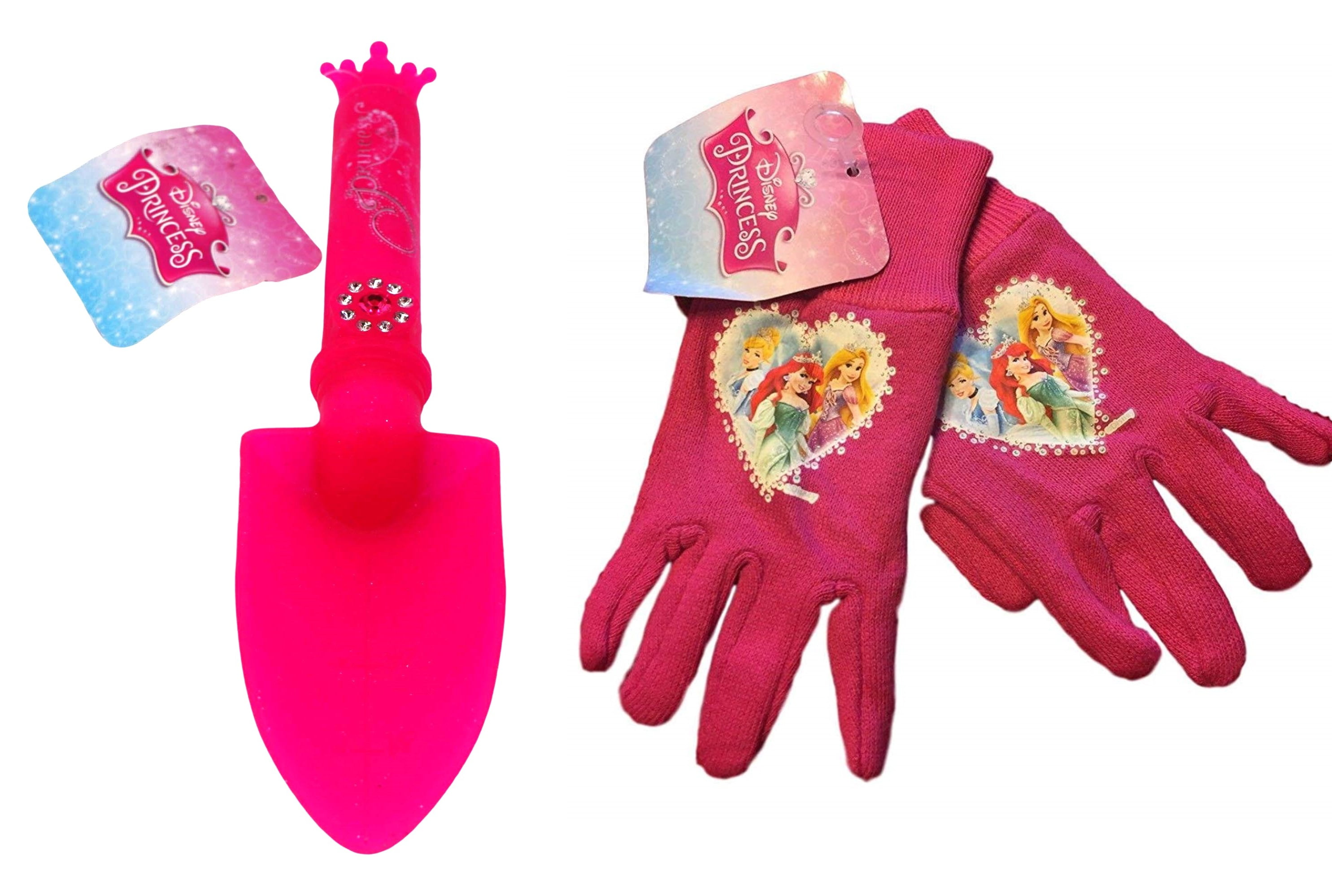 Kids Gardening Set (2 Pc) Disney Princess Trowel Spade Jersey Work
