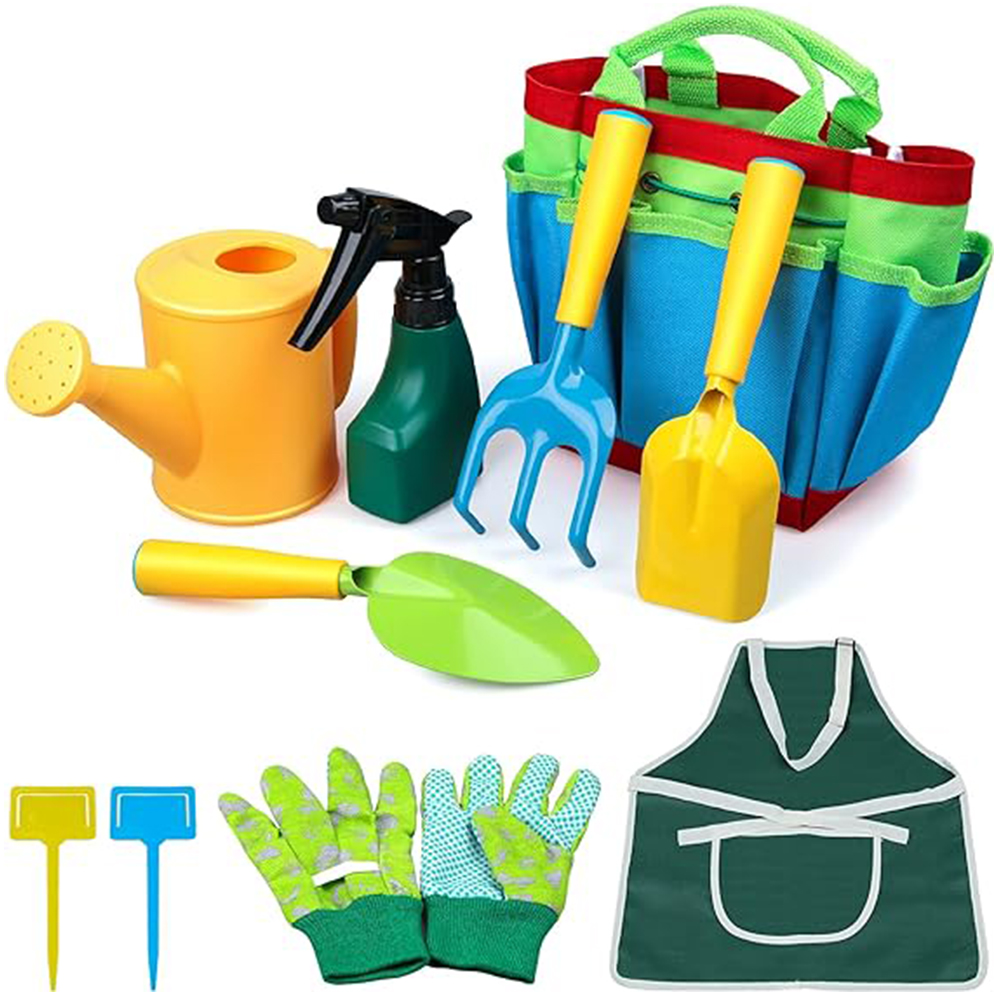 7 Piece Gardening Tool Set Mini Planting and Repotting Kit and
