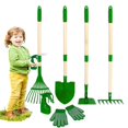 thumbnail image 1 of Kids Gardening Tools Set - 6pcs Garden Tool for Kids with Shovel, Rake, Hoe, Leaf Rake, Yard Lawn Digging Weed Toys, 1 of 7