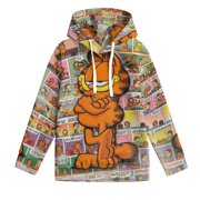 ENTERRY Kids Garfield Hoodie Sweatshirt for Boys Girls Pullover Hooded with Kangaroo Pocket, 6-7Y