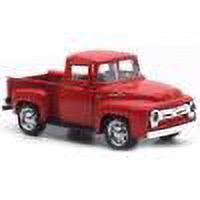 Vintage red metal toy truck hot sale