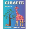 thumbnail image 1 of Kids Giraffe Coloring Book: For Kids ages 4-8 Big and Simple Designs Cute Images For Children Perfect Gift Idea for Girls and, (Paperback), 1 of 1
