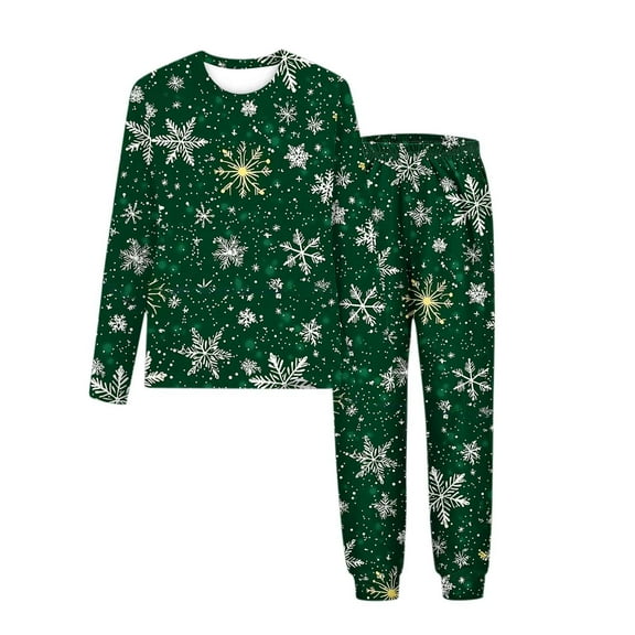 Kids Girl Boy Match Happy Festival Christmas Tops Shirt Trousers Pants Set for Child Graphic Straight Leg Elastic Waist Long Leg Summer Fall T Shirts Sets 2025