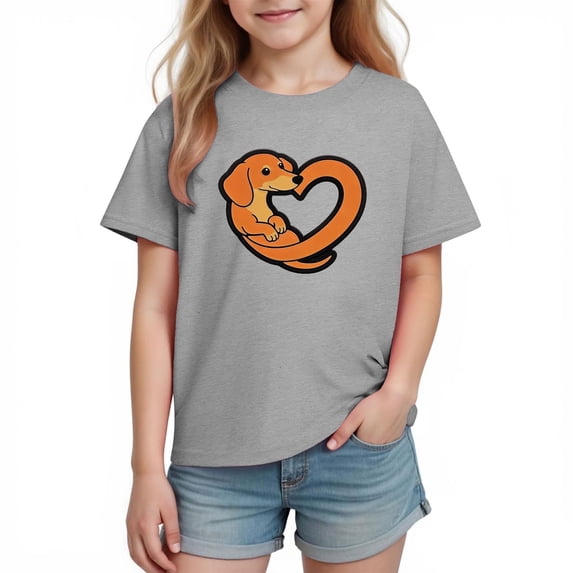 Kids Girl Boy Short Sleeve Top Lover Graphic Blouses for Child Happy Gift Valentines Lounge Cute Fall Summer Shirts 2026 Clothes Y2K 9 Years