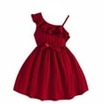 thumbnail image 1 of Kids Girl Dress Cute Dress For Girls Birthday Dress Sundress Princess Dress Dresses For Toddler Girls 6-7 Years Cute&nbsp;Girl&nbsp;Clothing, 1 of 5