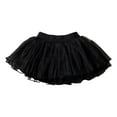 thumbnail image 1 of Kids Girl Dress Kids Black Tutu Tulle Skirts for Girls Fluffy Skirt Little Girl Clothes 9-10 Years, 1 of 2