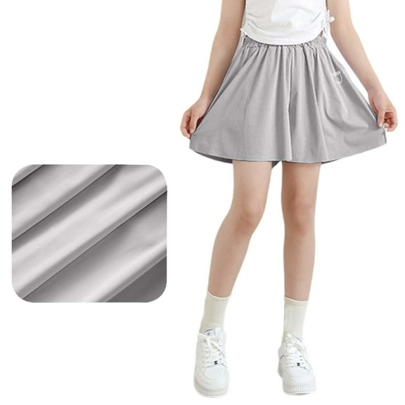 Kids Girl Dresses Toddler Grey Tutu Tulle Skirt Fluffy Skirts Y2k Skirt 7-8 Years