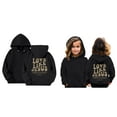 thumbnail image 1 of Kids Girl Hoodies Christian Sweatshirt Long Sleeve Graphic Hoodies Fashion Oversize Pullover Top Winter Sweatshirts Tween Clothes 5-6 Years Cute&nbsp;Boy Girl&nbsp;Clothing, 1 of 9