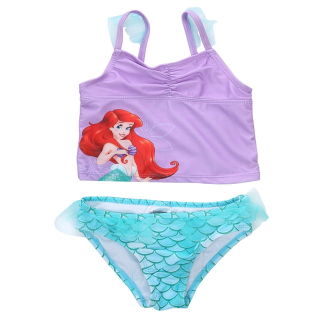 Kids Girl Mermaid Bikini Tankini Set Swimwear Swimsuit Swimming Bathing ...
