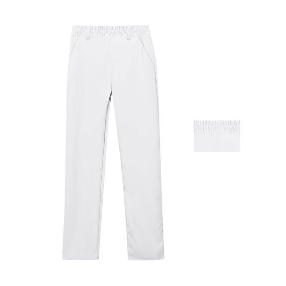 Kids Girl School Uniform Pants Skinny Fit Kids Dress Pants with Pockets Straight Pants Boys White Uniform Pants Back To School Outfits for Teen Girls Kids Girls Outfits Size 9-10 years