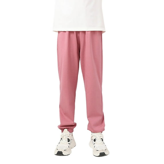 Sweatpants Kids Oversized Wide Leg Pants Girls Pink Sweatpants Baggy Sweatpants Girls Clothing Size 11-12 Years