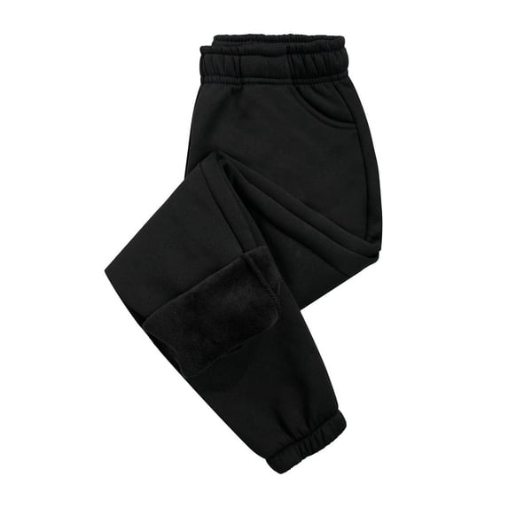Kids Sweatpants Elastic Waist Athletic Pants with Pockets Boys Joggers 8-9 Years