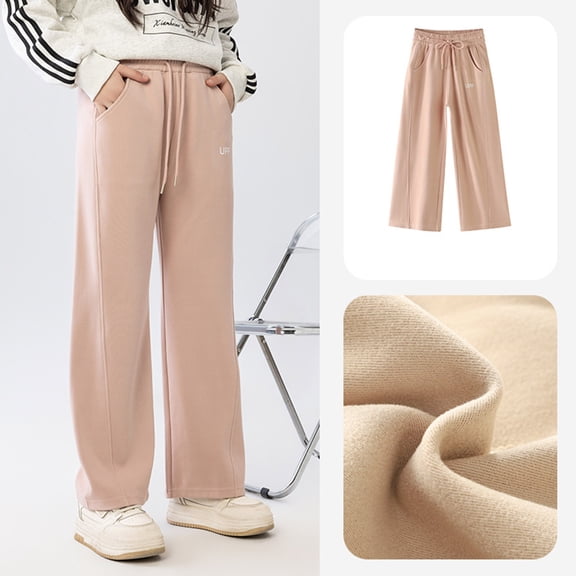 Kids Girl Sweatpants Elastic Waist Jogger Baggy Youth Sweatpants Sweatpants Kids 8-10 Years