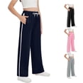 thumbnail image 1 of Kids Girl Sweatpants Pull On Kids Girl Joggers with Drawstring Loose Athletic Sweatpants 5-6 Years, 1 of 9