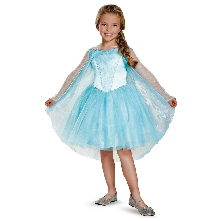Kids Girl s Toddler Elsa Frozen Princess Costume Walmart