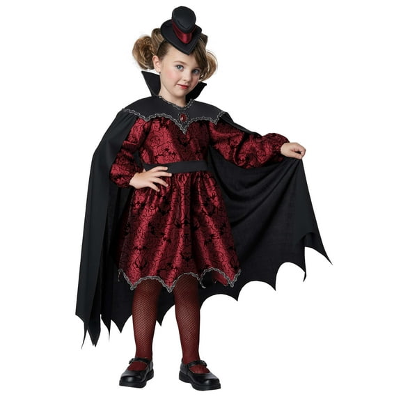 Kids Girl's Toddler Posh Vampire Costume