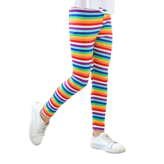 Kids Girls Autumn Leggings Spring Tights Leggings Girl Ankle Length Tights Pants Leggings for 5-10Years Child Girls