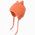 thumbnail image 1 of Kids Girls Beanie Cute Hat Outdoor Warm Solid Hats Kids Pullover Hat One Size, 1 of 5