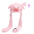 thumbnail image 1 of Kids Girls Boys Animal Hat With Plush Moving Ears Jumping Beating Hat Dress Up Birthday Gift Comfortable Lightweight, 1 of 4