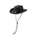 thumbnail image 1 of Kids Girls Boys Cowboy Hats Wide Brim Western Cowgirl Hat with Adjustable Strap Felt Fedora Hat Costume Accessories, 1 of 7