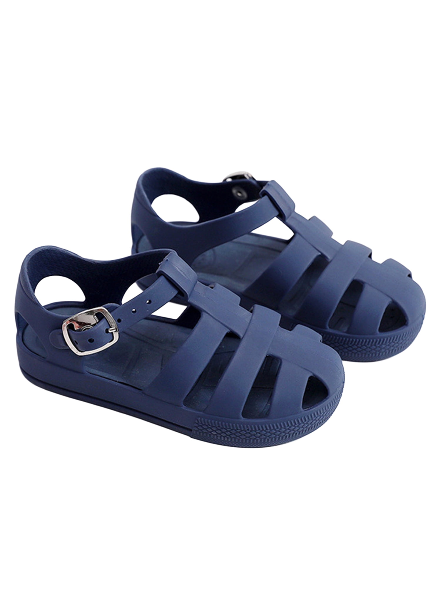 River Island Boys Aged Jelly Sandals - Black | very.co.uk