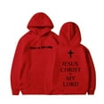 thumbnail image 1 of Kids Girls Boys Jesus Loves You Hoodies Letter Print Christian Sweatshirt Long Sleeves Fashion Loose Pullover Girls Boys Style Casual Sweatshirt for Children Girls Boys 2-3 Years, 1 of 2