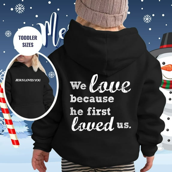 Kids Boys Girls Christian Sweatshirt Love Heart Letter Print Sweatshirt Long Sleeves Warm Oversize Pullover Cool Sweatshirt for Little Girls 9-10 Years