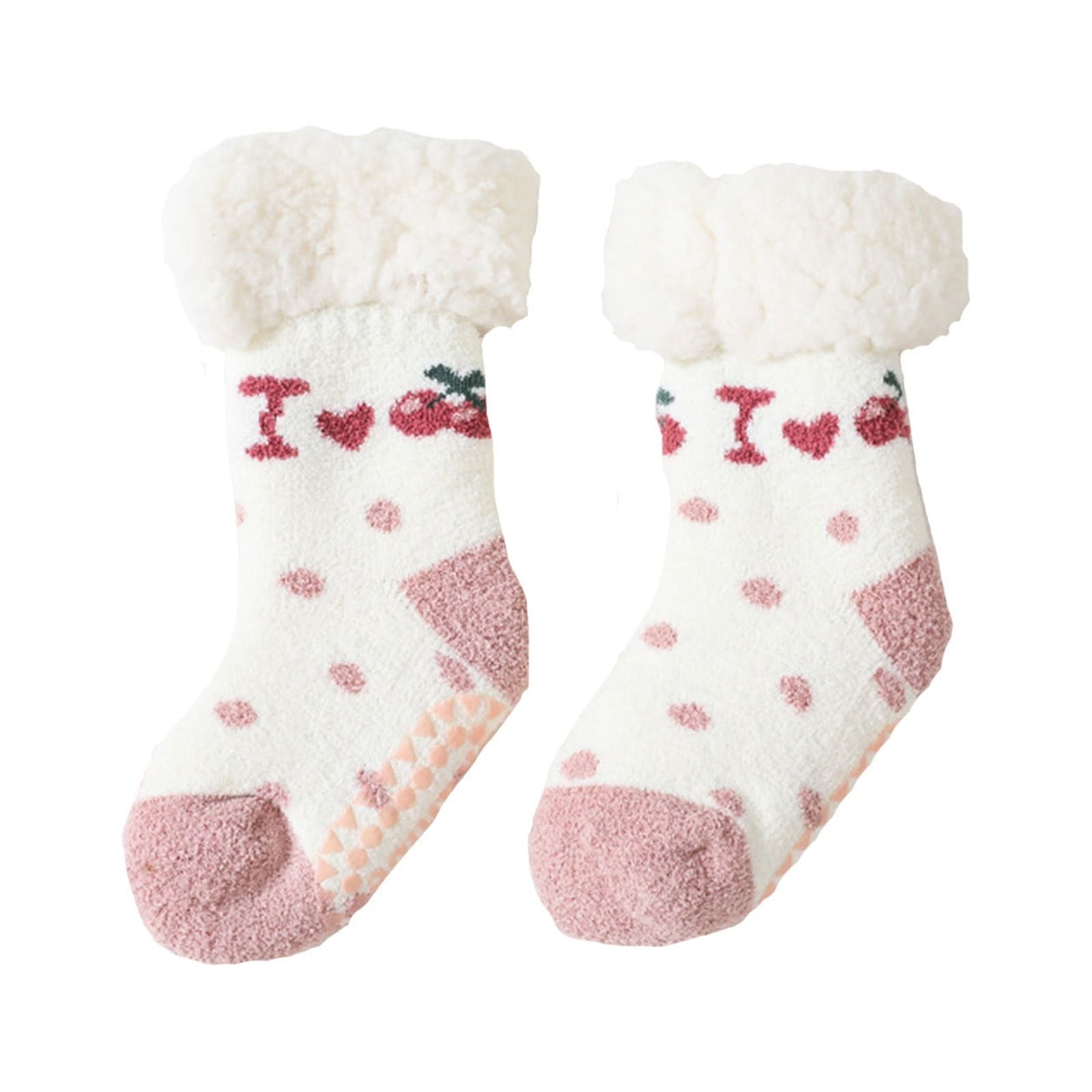 Girls Socks Kids Boys Girls Warm Slipper Socks Cute Animal Soft