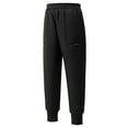 thumbnail image 1 of Kids Girls Boys Snow Pants High Waisted Thick Warm Activewear Snowpant Outdoor Sport Ski Pants,Z4-Black,13-14 Years, 1 of 5