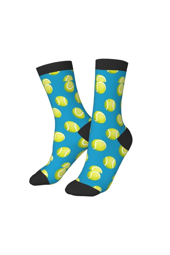Kids Girls Boys Socks - Ball Tennis Comfort Breathable Crew Socks for Boys Girls Kids, Soft Athletic Running Socks for Boys Socks 6-10 Years Old