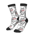 thumbnail image 1 of Kids Girls Boys Socks - Bow Tie Owl Comfort Breathable Crew Socks for Boys Girls Kids, Soft Athletic Running Socks for Boys Socks 6-10 Years Old, 1 of 6