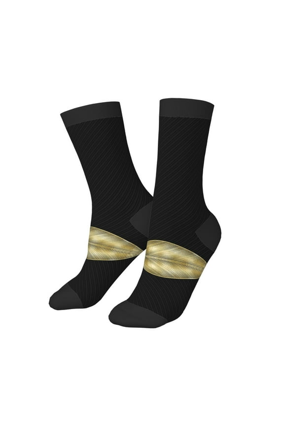 Kids Girls Boys Socks - Christmas Black Digital Paper Comfort Breathable Crew Socks for Boys Girls Kids, Soft Athletic Running Socks for Boys Socks 6-10 Years Old