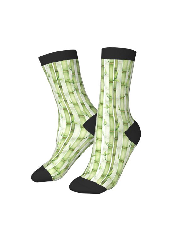 Kids Girls Boys Socks - Stems And Leaves Comfort Breathable Crew Socks for Boys Girls Kids, Soft Athletic Running Socks for Boys Socks 6-10 Years Old
