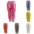 thumbnail image 1 of Kids Girls Boys Sparkly Metallic Harem Dance Pants Loose Fit for Modern Hop Street Dancewear Leggings Pack 5-6 Years, 1 of 8