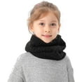thumbnail image 1 of Kids Girls/Boys Winter Knitted Infinity Scarf Polar Fleece Neck Warmer, 1 of 1