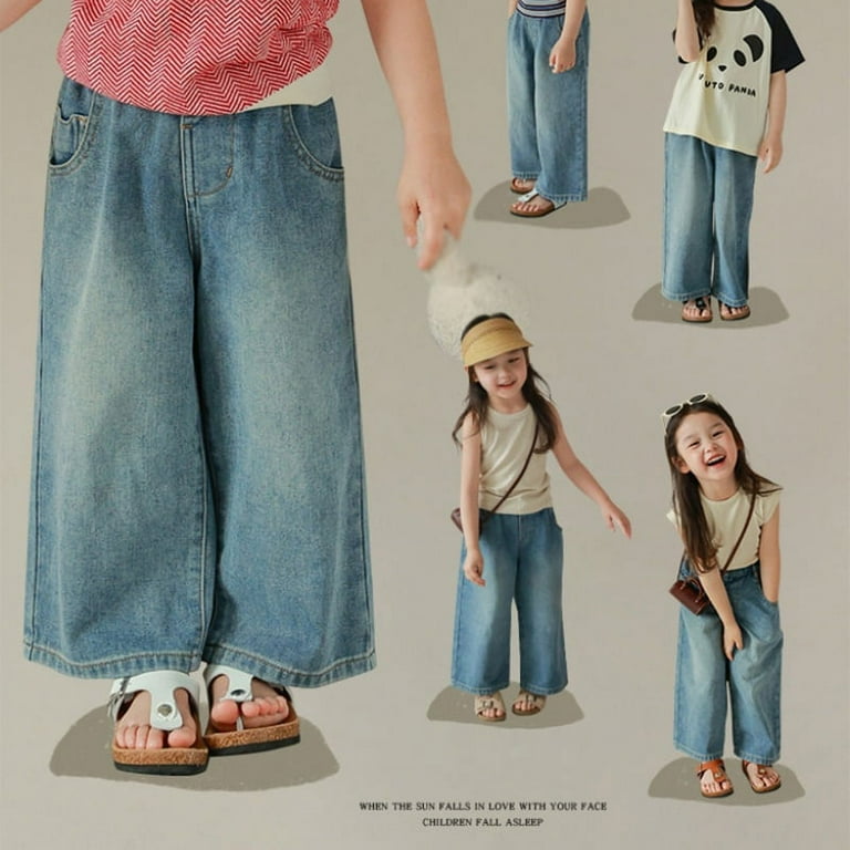 パンツ 9090 Ninety Girl Logo Buggy Denim Pants Ninety Girl Logo Buggy Denim Pants – YZ