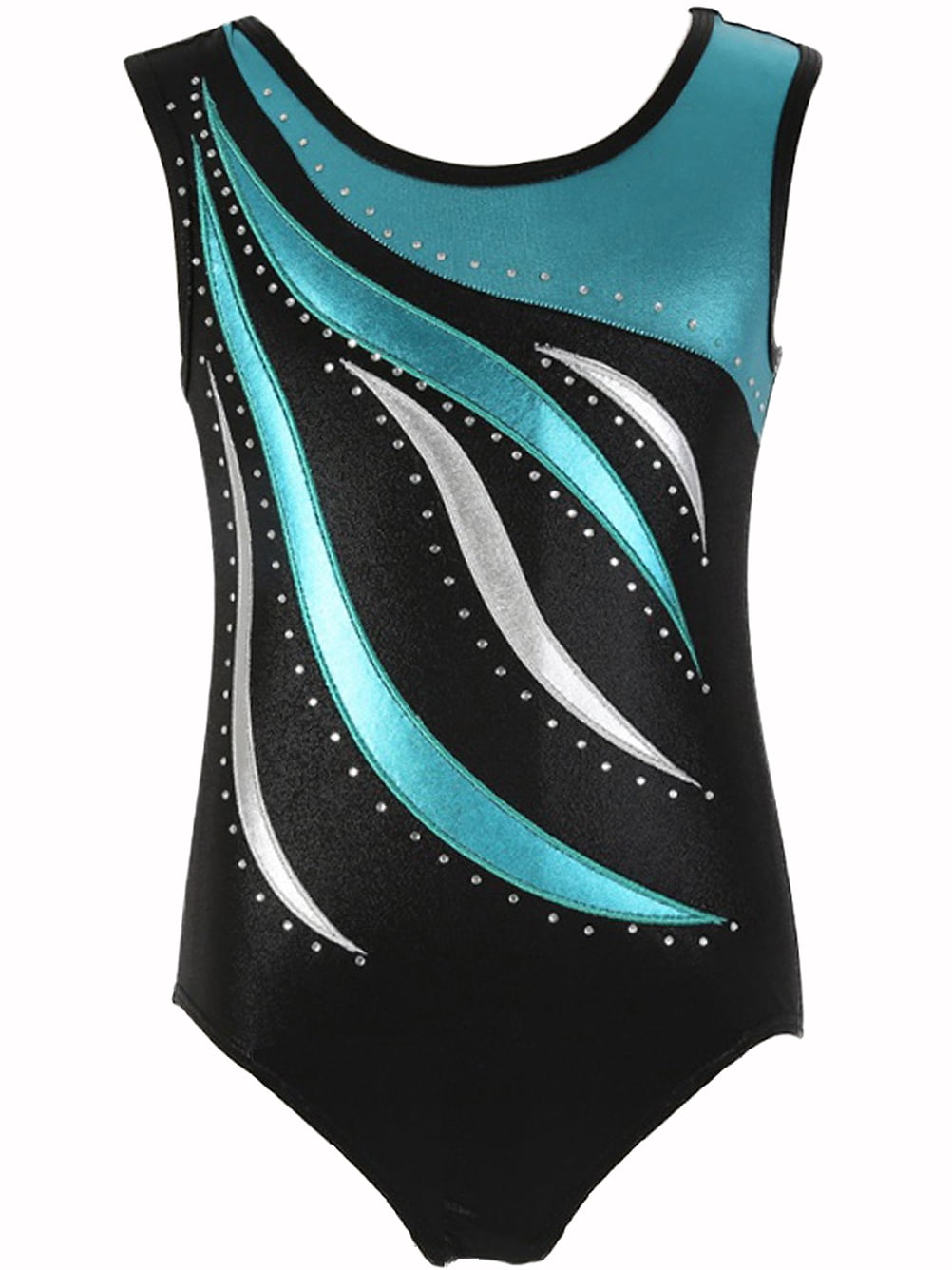 Kids Girls Child Sleeveless Leotard Ballet Bodysuit One-Piece Gymnastics Dancewear