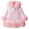 thumbnail image 1 of Kids Girls Coat Winter Windproof Thicken Coat Jacket Toddler Warm Outerwear Jacket Girls Clothes Size 6, 1 of 3