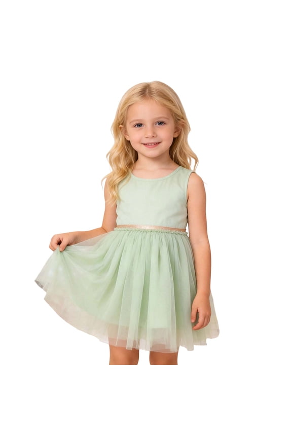 Kids Girls Dance Party Skirt - Solid Color Ballet Tutu, Professional Gymnastics Practice Skirt for Performance and Daily Class