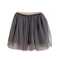 thumbnail image 1 of Kids Girls Dance Party Skirt - Solid Color Ballet Tutu, Professional Gymnastics Practice Skirt for Performance and Daily Class, 1 of 4