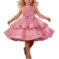 thumbnail image 1 of Kids Girls Dress Pink Sleeveless Cute Dresses Girls Dresses Size 3T, 1 of 5
